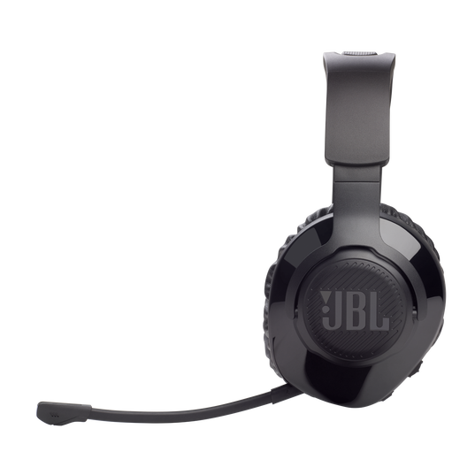 JBL Free WFH Wireless - Black-Z - Wireless over-ear headset with detachable mic - Right